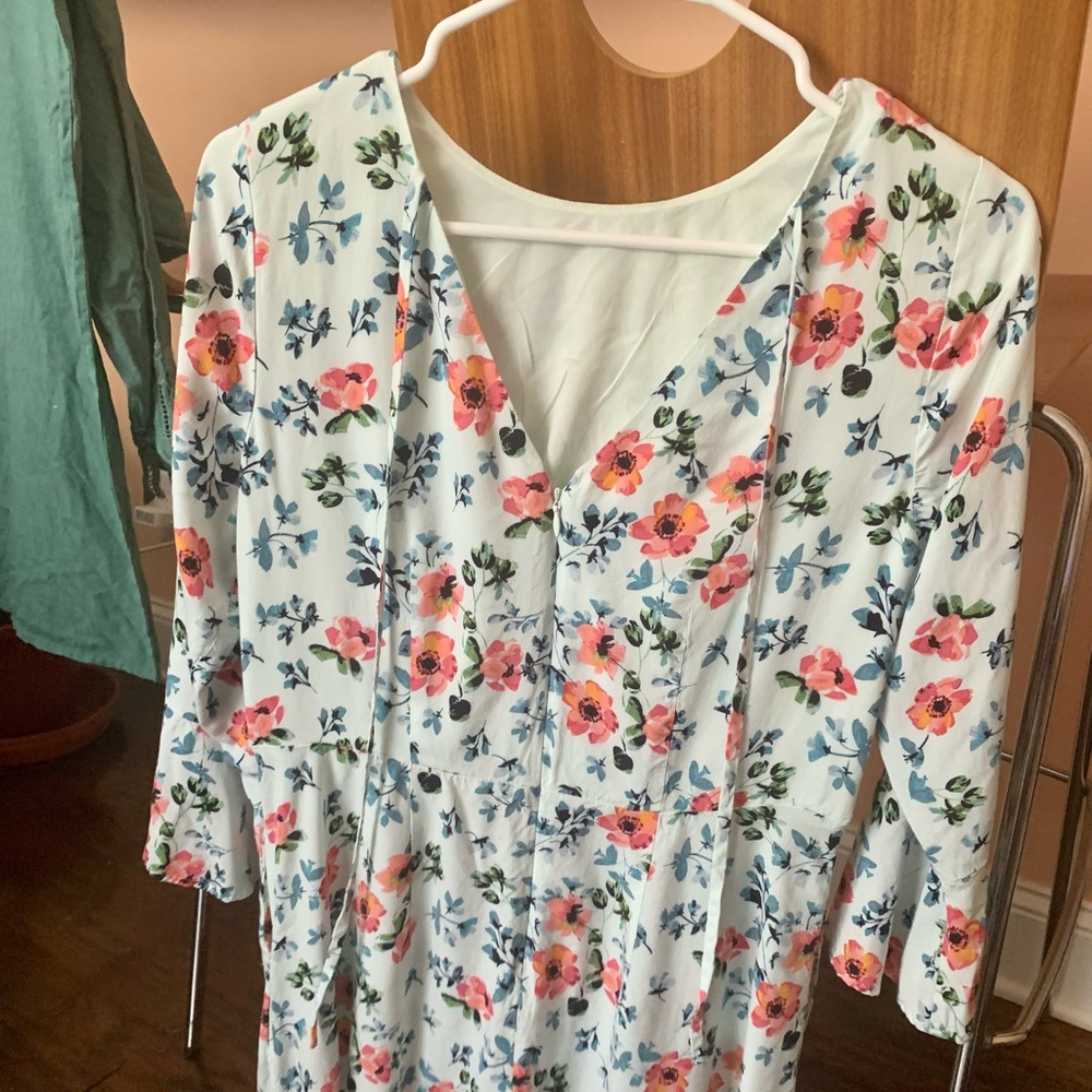 FINAL SALE LOFT petites skater dress